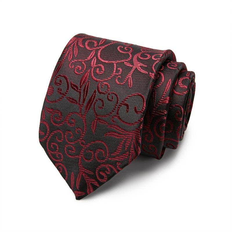 Colorful Silk Neck Ties Formal Professional Slim Ties - VacationGrabs