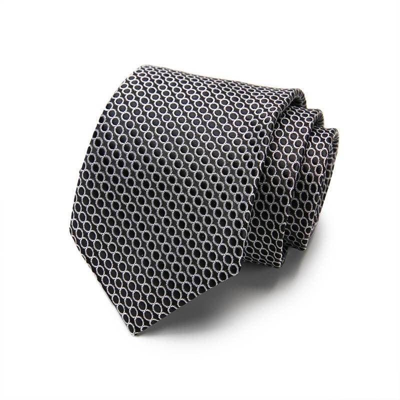 Colorful Silk Neck Ties Formal Professional Slim Ties - VacationGrabs