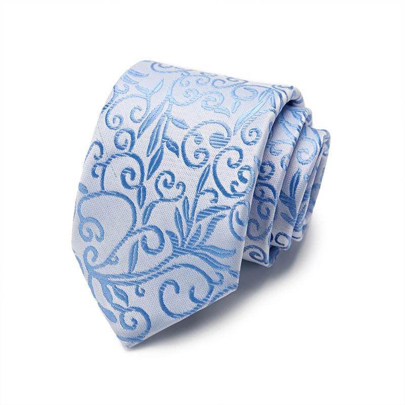 Colorful Silk Neck Ties Formal Professional Slim Ties - VacationGrabs