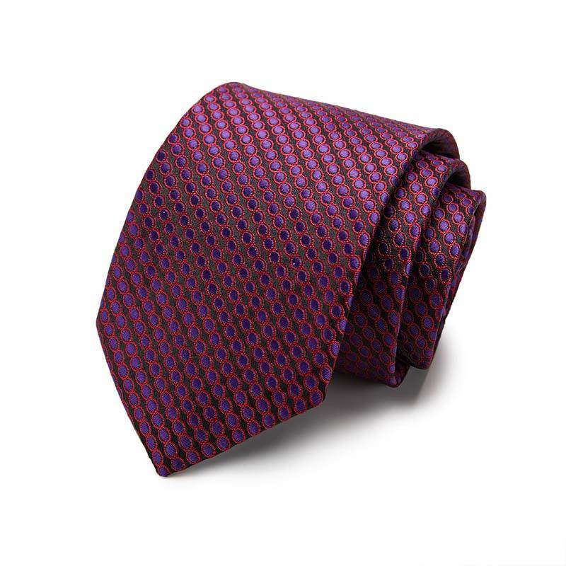 Colorful Silk Neck Ties Formal Professional Slim Ties - VacationGrabs