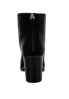 Rag Company women's black ankle boots with a zipper, ideal comfortable ankle boots for travel.