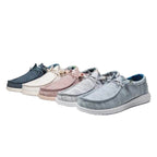 Let's See Style women's comfortable fabric walking shoes in various colors