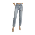 Denim Lab USA Women's Jeans in Light Wash, designed for comfort and stylish travel with comfortable travel denim