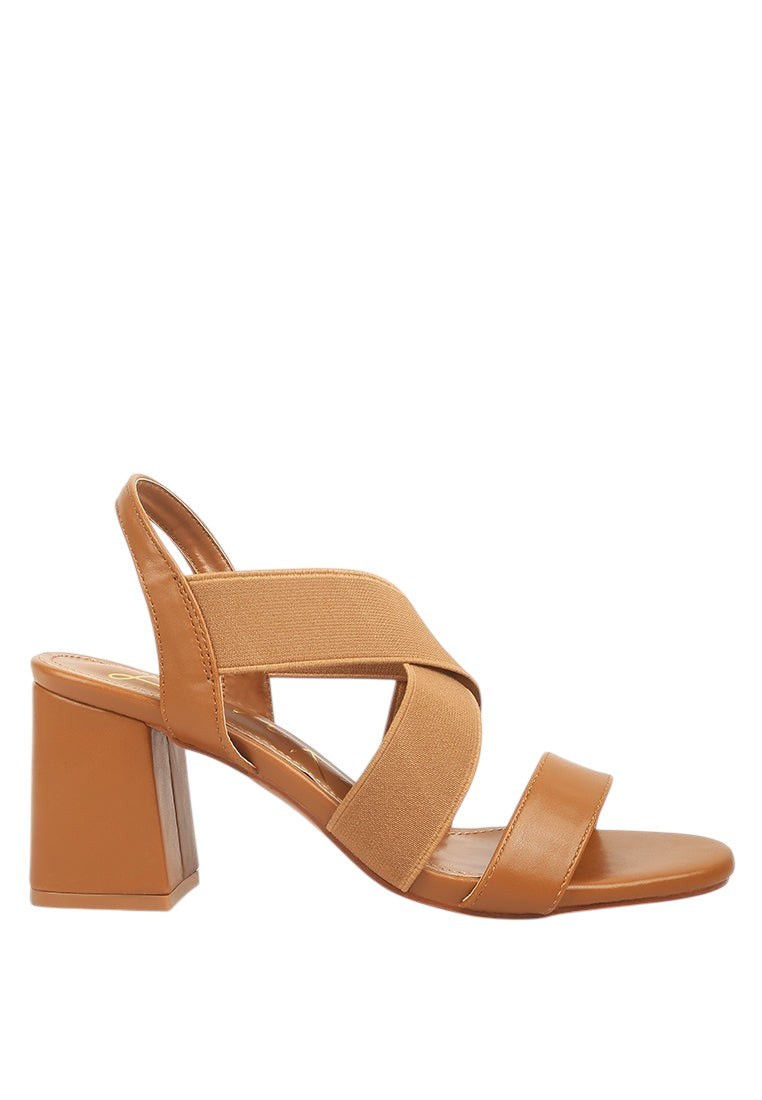 Comfortable Straps Block Heel Sandals