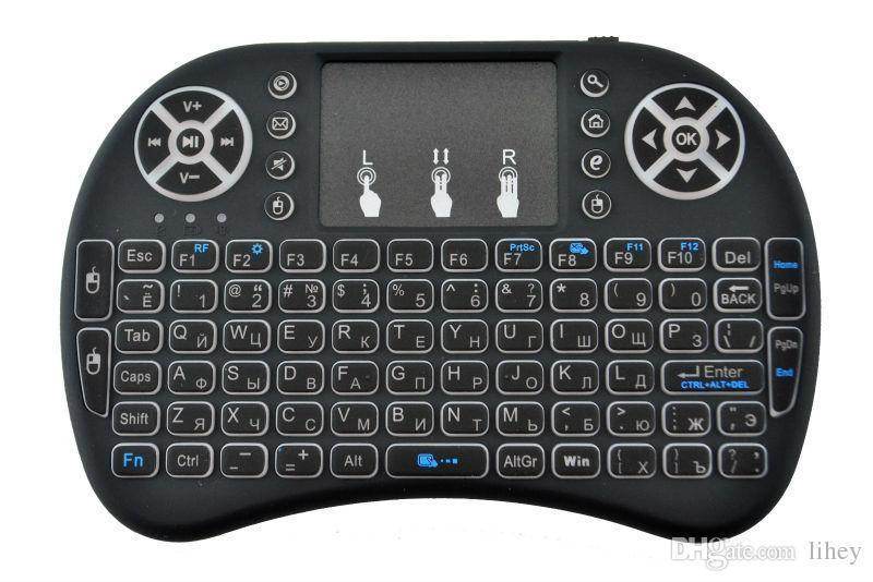 Compact keyboard for travel with multimedia controls and backlit keys for easy use on the go