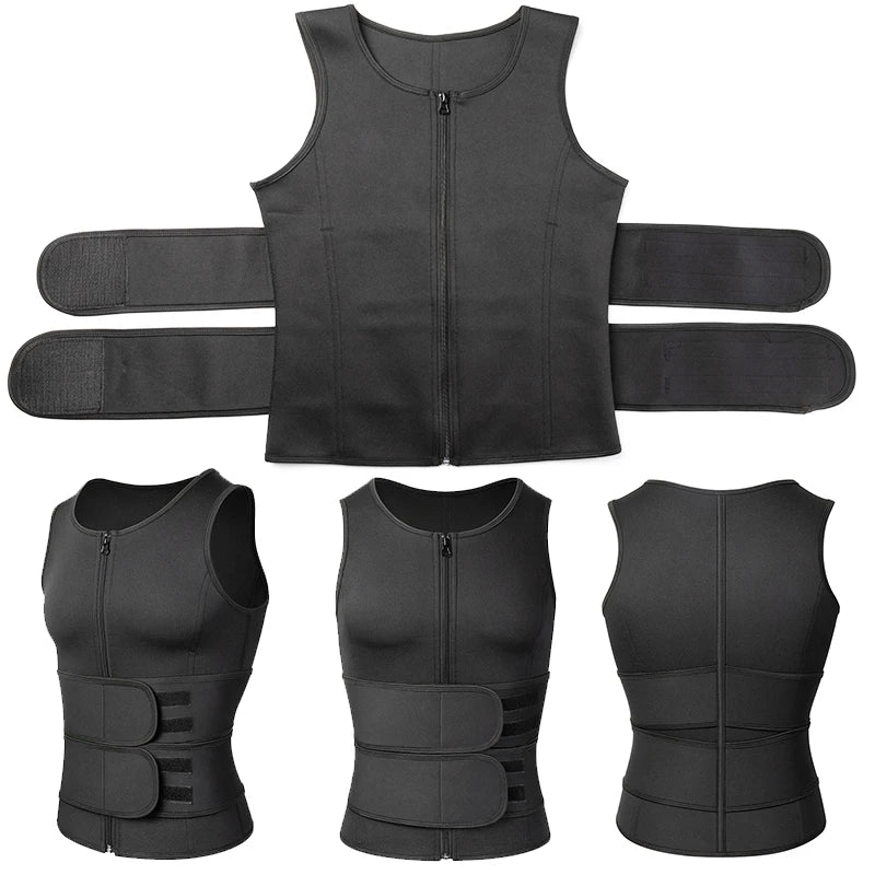 Men's black compression a shirt for athletic support and comfort