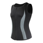 Men's black compression shirt, stretchy fabric for athletic support