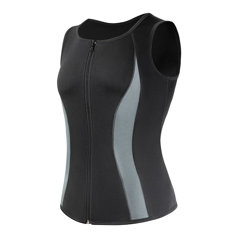 Men's black compression shirt, stretchy fabric for athletic support