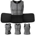 Men's gray compression shirt for athletic performance and support