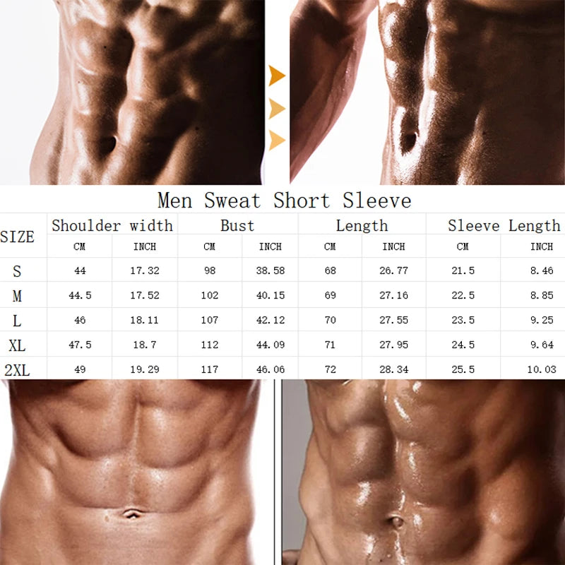 Men's compression shirt, short sleeve, stretchy material for workouts