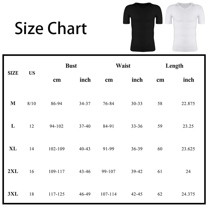 Men's compression shirt in black, moisture-wicking material for athletic use