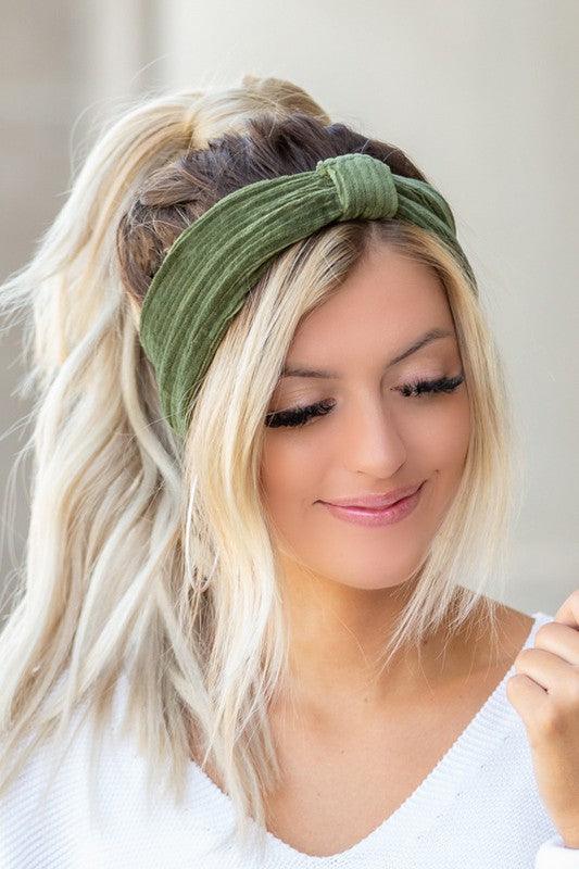Wallets, Handbags & Accessories Corduroy Headwrap Womens Hair Wraps