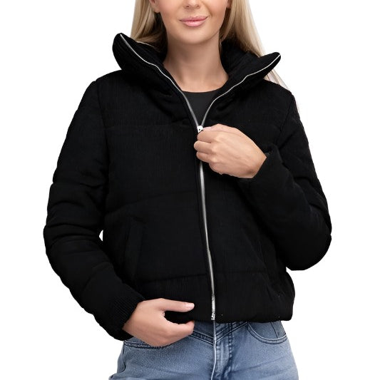 Women's Coats & Jackets Corduroy Zip-Up Jacket