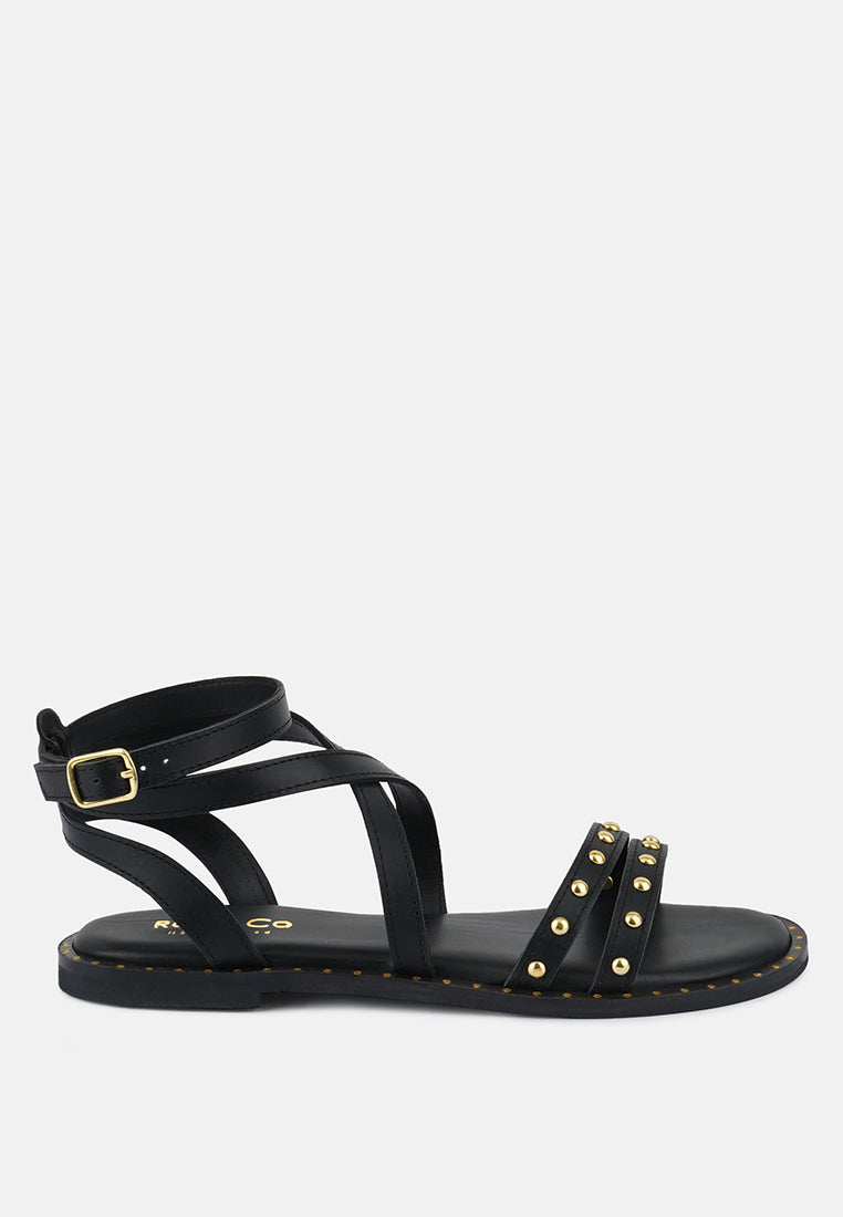 Corriane Studs Embellishment Strappy Sandals