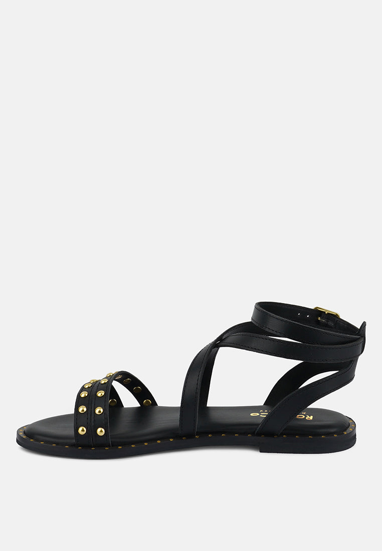 Corriane Studs Embellishment Strappy Sandals