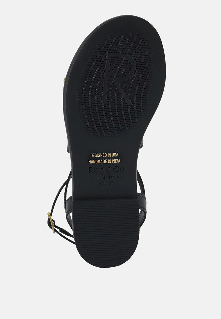 Corriane Studs Embellishment Strappy Sandals