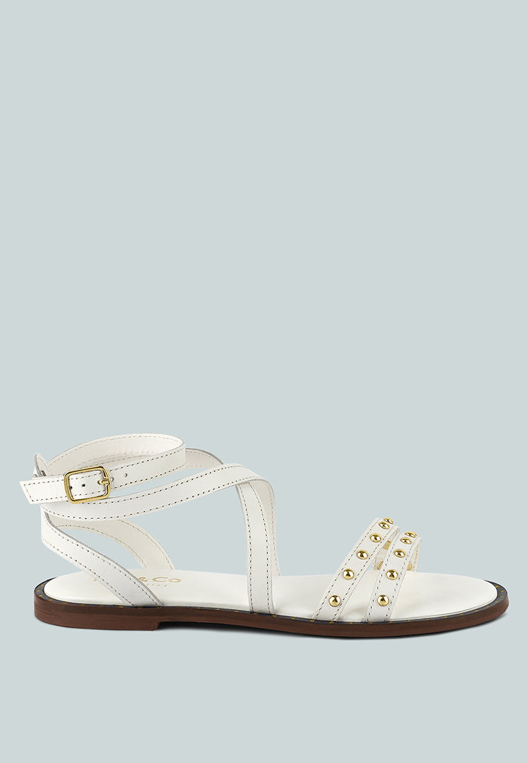 Corriane Studs Embellishment Strappy Sandals