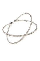 Women's Jewelry - Bracelets Corssed Rhinestone Bracelet