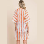 Cotton Bleu by Nu Label Multi Crochet Lace Cover Up - VacationGrabs