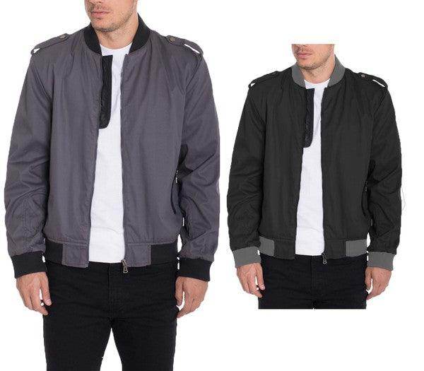 Cotton Casual Bomber Jacket - VacationGrabs