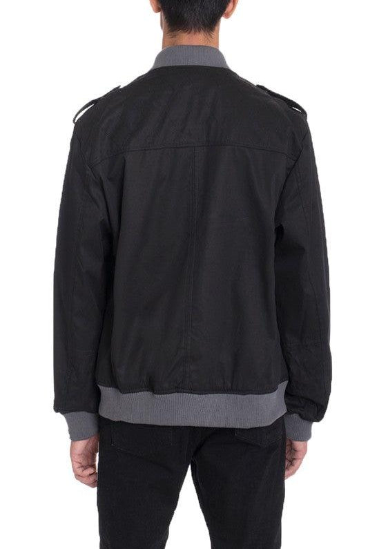 Men's Jackets Cotton Casual Bomber Jacket