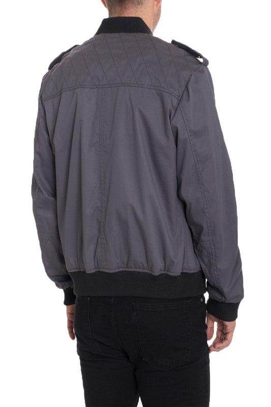 Cotton Casual Bomber Jacket - VacationGrabs