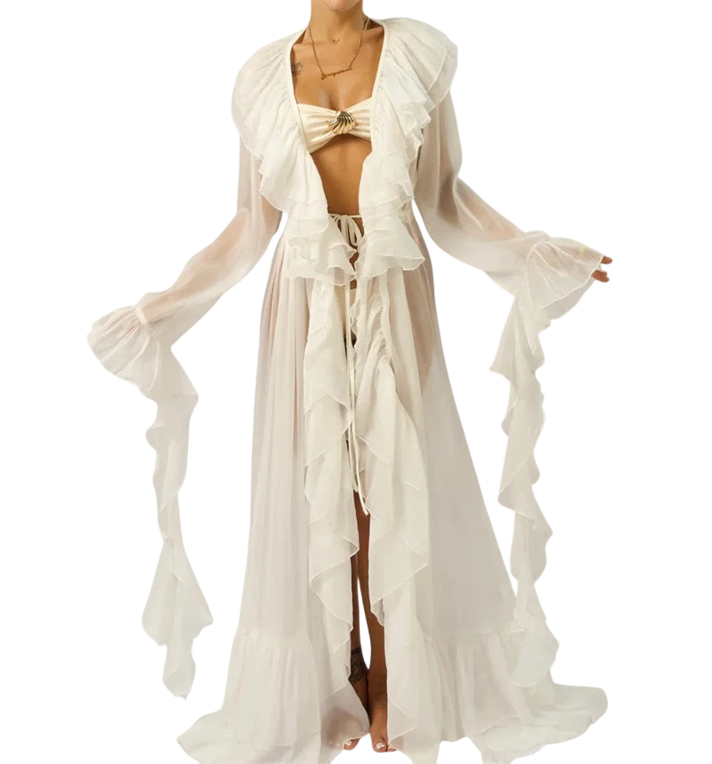 Elegant Cover Up for the Beach - Vacation Ready Style