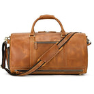 Luggage & Bags - Duffel Crazy Horse Leather Large Travel Duffel Bag For Men And Women