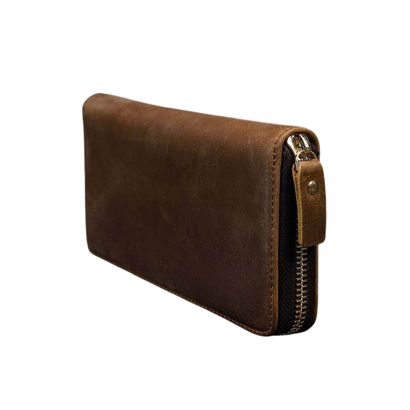 VacationGrabs Crazy Horse Leather Wallet