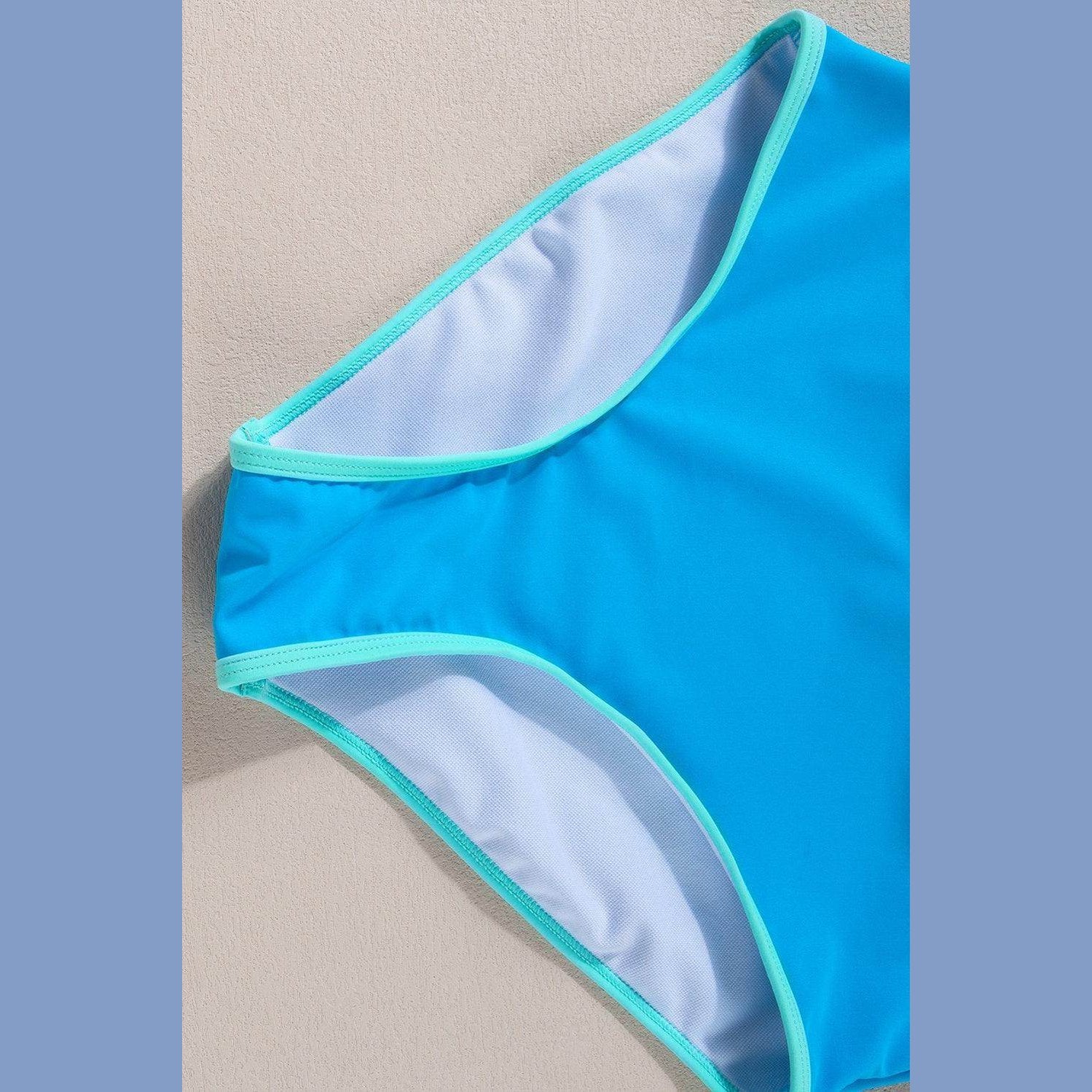 Crisscross Round Neck Two-Piece Swim Set - VacationGrabs