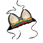 Women's Colorful Crochet Top Crochet Swimwear