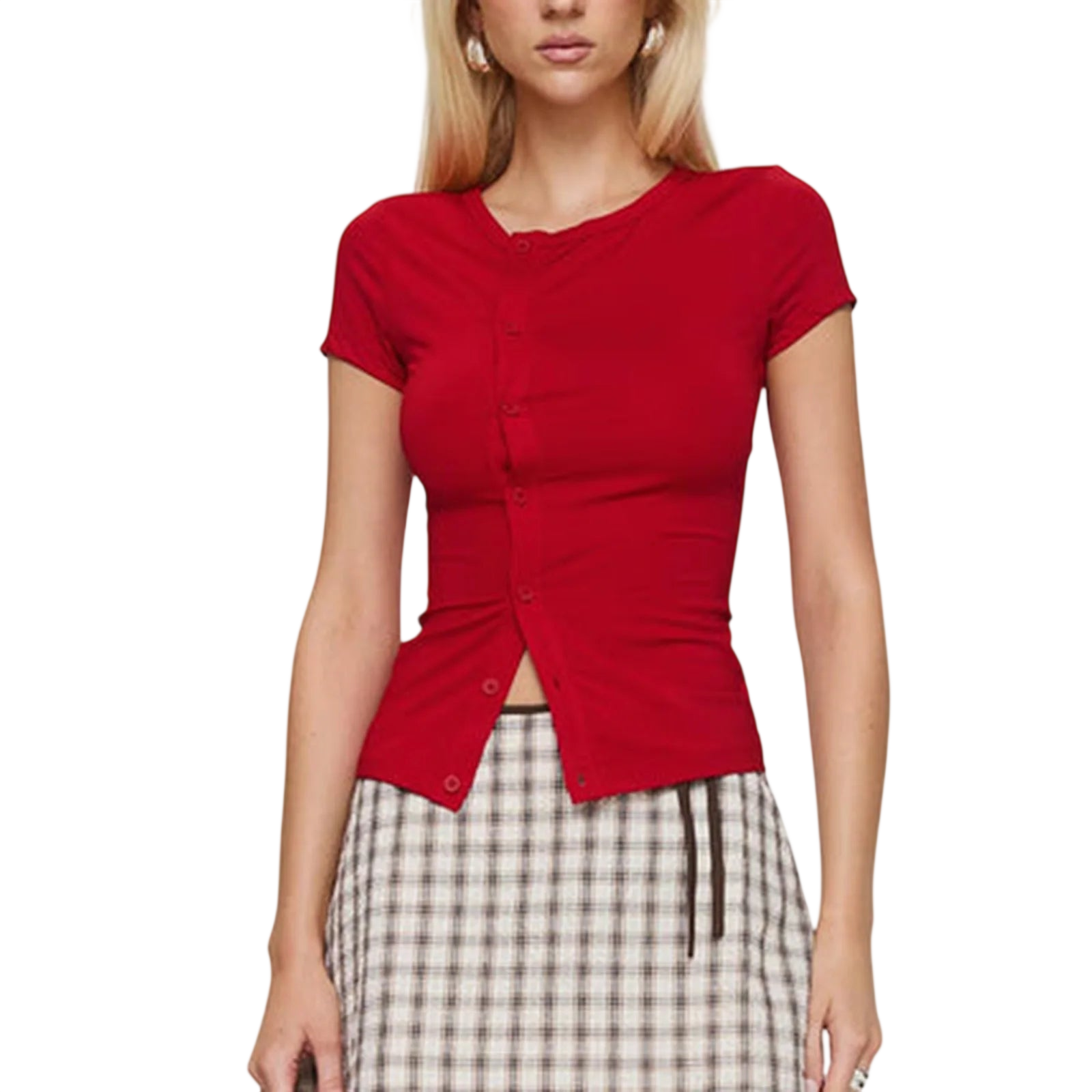 Women’s Red Crop Tops for Travel-Friendly Fashion