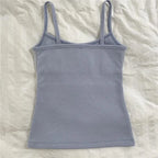 Women's light purple crop tops, soft ribbed material, casual wear