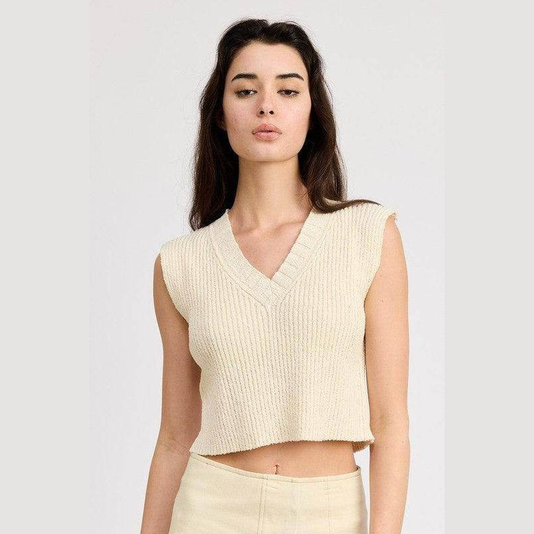 Crop Vest Style Top - VacationGrabs