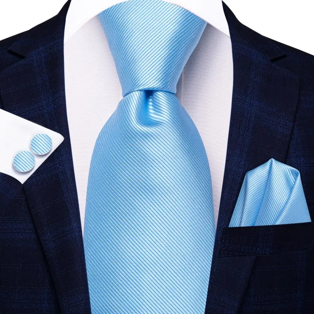 Elegant light blue cufflinks cufflinks for formal occasions and suits