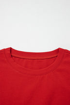 Varsity Stripe Crew Neck Short Sleeve T-Shirt