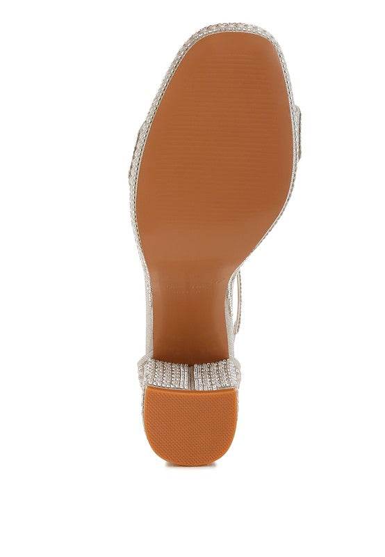 Mejuri Rhinestones And Pearl Embellished Sandals - VacationGrabs