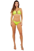 Women's Swimwear - 2PC Two Piece Bikini With Lace Cut Out