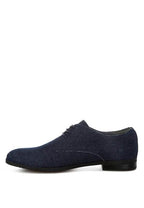 Zapier Men's Denim Oxford Shoes - VacationGrabs