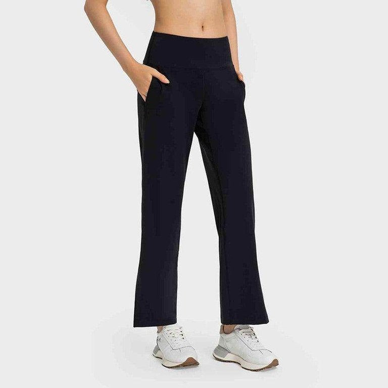 Slit Sport Pants - VacationGrabs