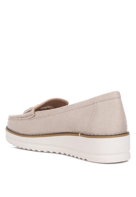 Women's Shoes - Flats Daiki Platform Lug Sole Tassel Loafers