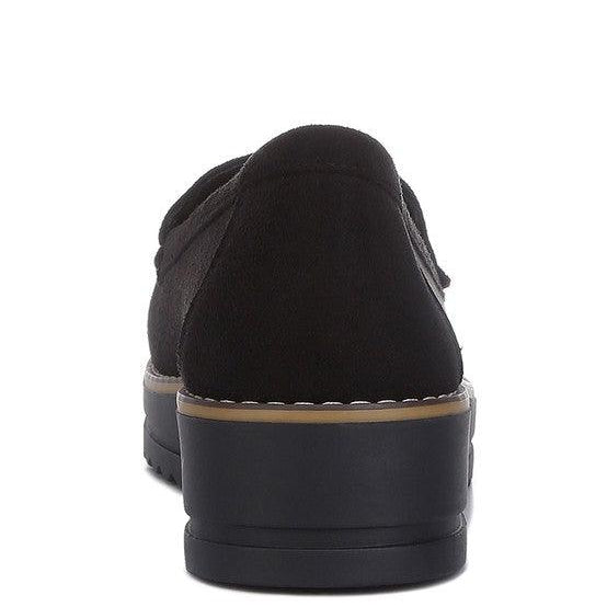 Women's Shoes - Flats Daiki Platform Lug Sole Tassel Loafers