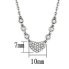 Dainty necklace for travel fashion featuring a heart pendant and sparkling embellishments