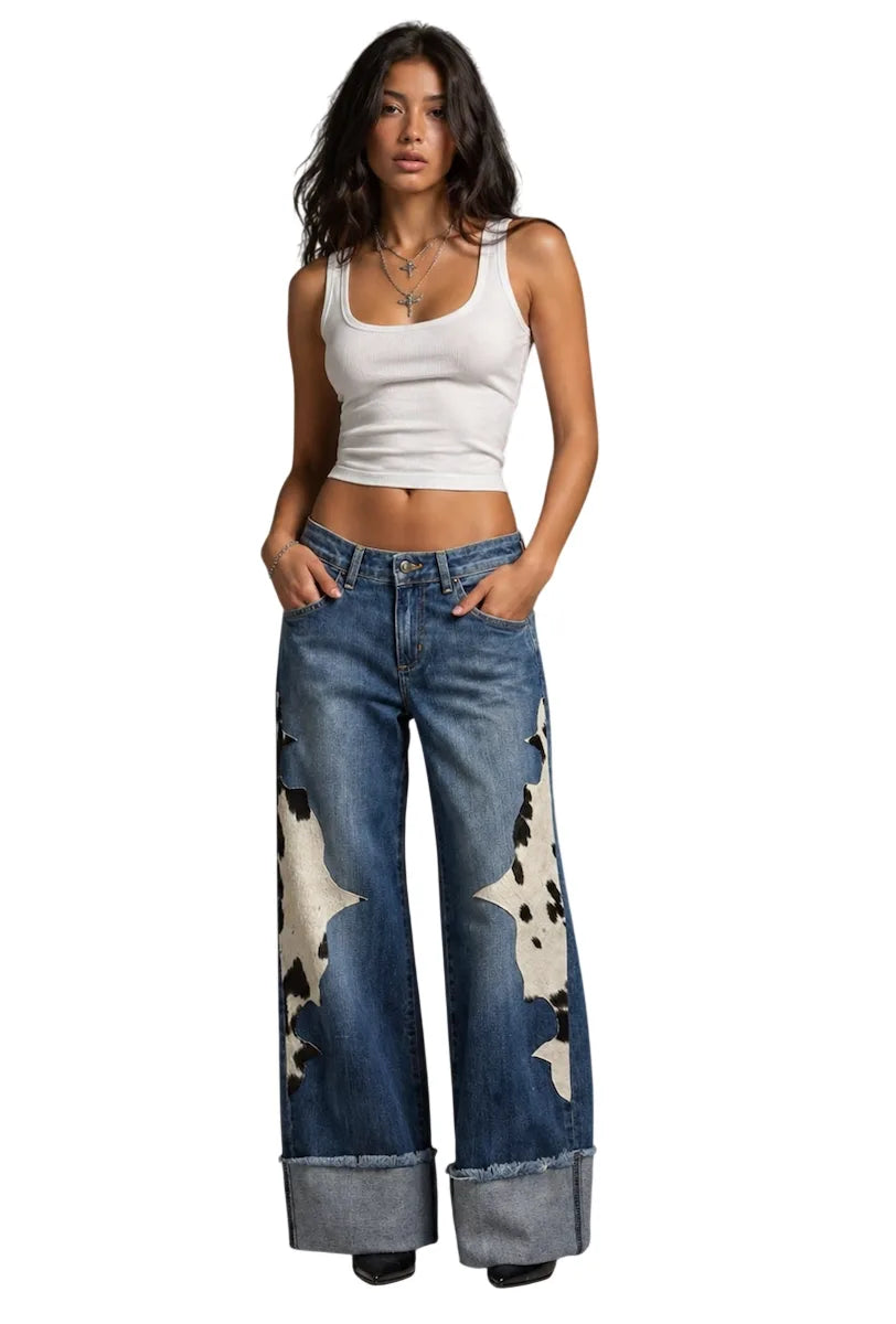 Dakota Drift Low Rise Medium Wash