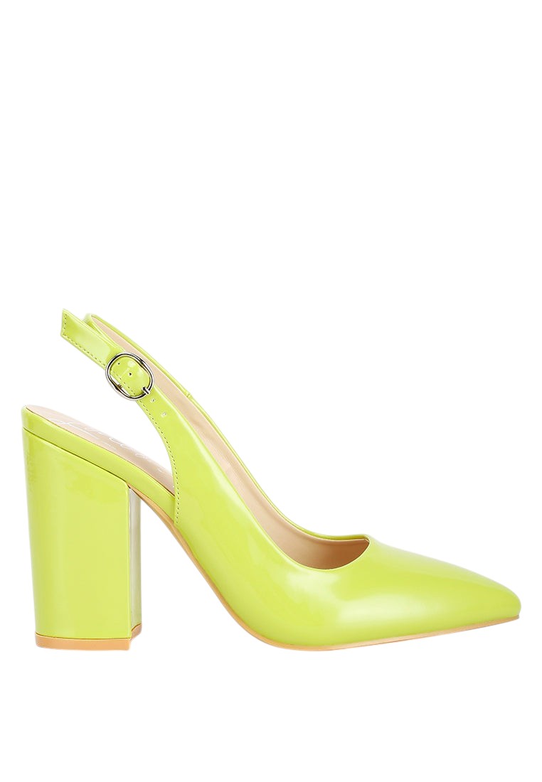 Dalaney Slingback High Block Sandals