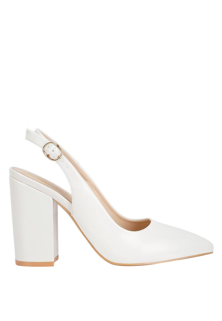 Dalaney Slingback High Block Sandals