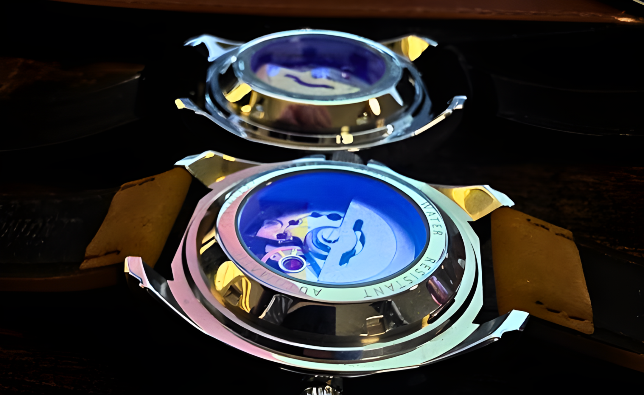 Dapr Watches Men's Automatic Watch with a sleek design and blue dial display for modern style