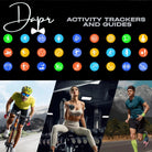 Dapr men's ultra thin smartwatch showcasing fitness tracking features and stylish design for active lifestyles