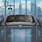 Dapr men's ultra thin smartwatch with a sleek design and advanced features for modern users