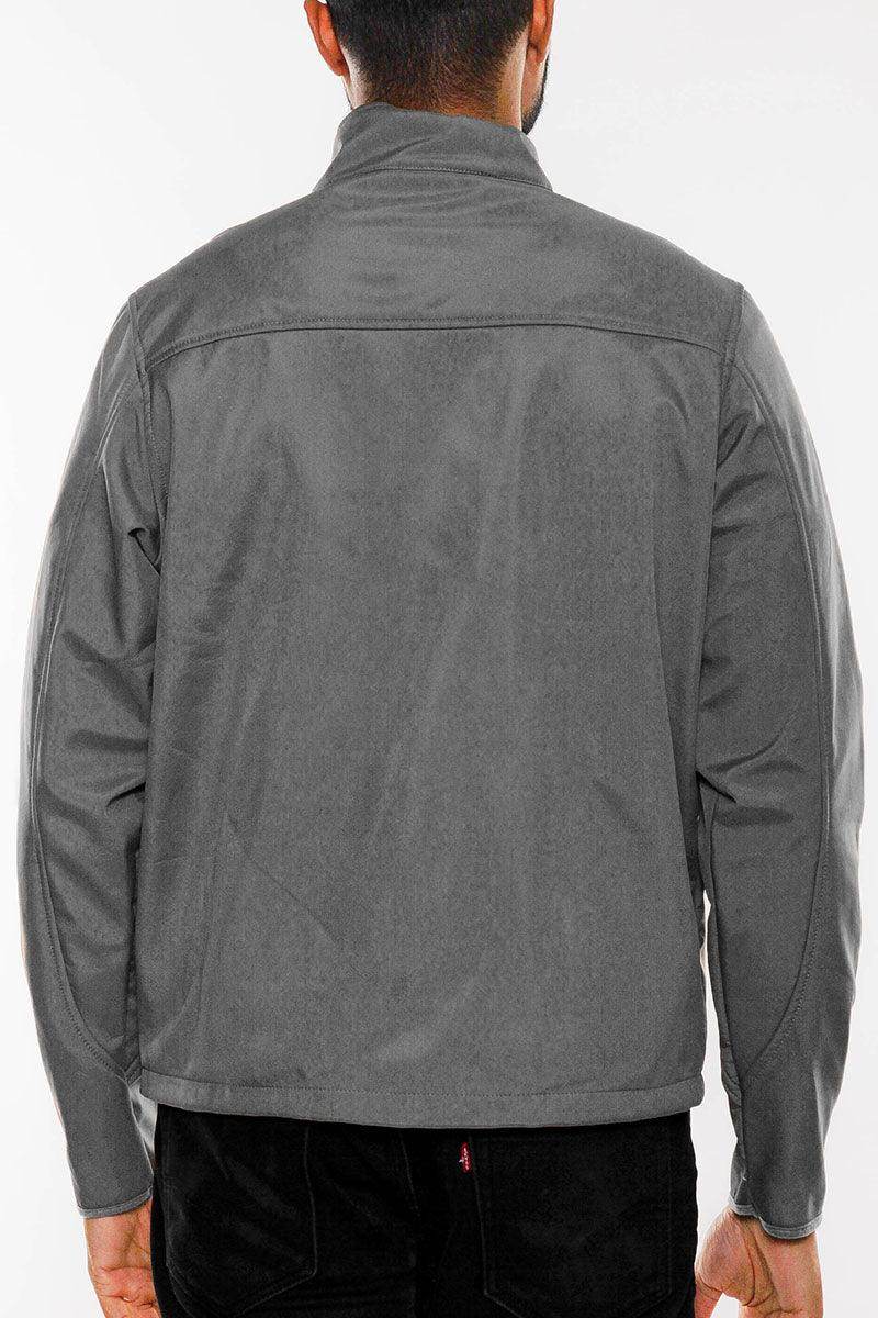 Dark Grey Storm Windbreaker Jacket - VacationGrabs